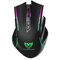 Souris Gamer Star Wave GM1051 Rétroéclairage Rainbow Noir En Tunisie