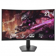 Ecran Gamer Incurvé Redragon Coral 27" QHD 180HZ VA Noir En Tunisie