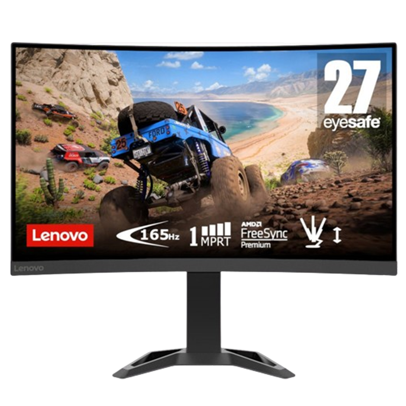 Ecran Gaming Lenovo 66F3GAC2EU 27" Full HD Incurvé 1Ms 165Hz Noir En Tunisie Ecran Gaming Lenovo 66F3GAC2EU 27" Full HD Incurvé 1Ms 165Hz Noir En Tunisie