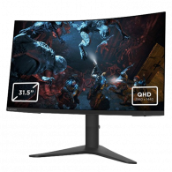Ecran Gaming Incurvé Lenovo G32qc-10 31.5" 2K 144Hz Noir En Tunisie