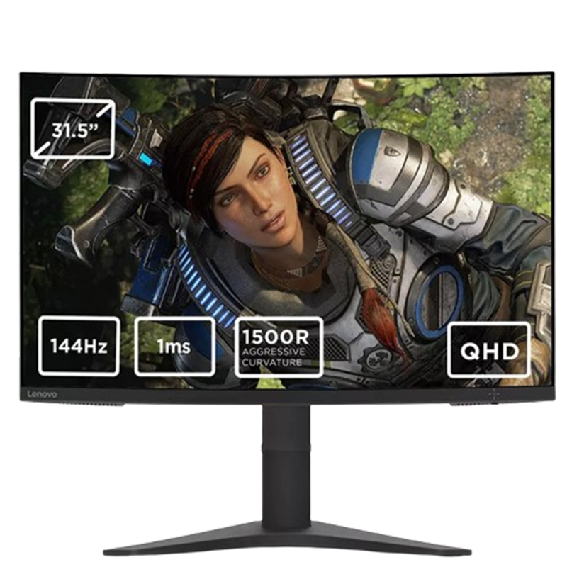 Ecran Gaming Incurvé Lenovo G32qc-10 31.5" 2K 144Hz Noir En Tunisie Ecran Gaming Incurvé Lenovo G32qc-10 31.5" 2K 144Hz Noir En Tunisie