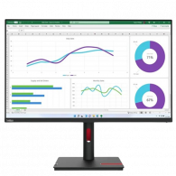 Ecran Gaming Lenovo Thinkvision T32h-30 31.5" IPS 60Hz Noir En Tunisie