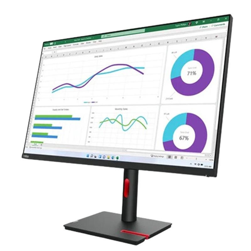 Ecran Gaming Lenovo Thinkvision T32h-30 31.5" IPS 60Hz Noir En Tunisie