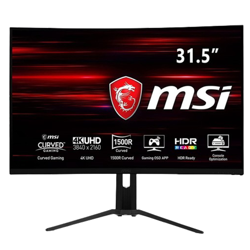 Ecran Gaming MSI Optix 31.5" HDR 4K UHD Curved RGB (MAG321CURV) En Tunisie Ecran Gaming MSI Optix 31.5" HDR 4K UHD Curved RGB (MAG321CURV) En Tunisie