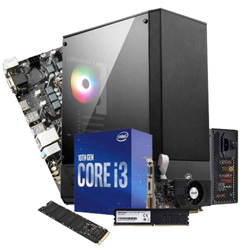 Pc Gamer Horizon Two i3 10Gén 16Go 512Go SSD Noir En Tunisie