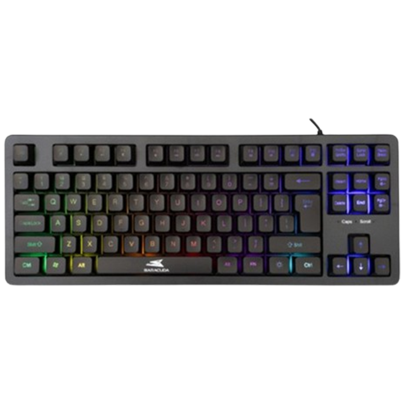 Clavier Gamer Baracuda BGK-01114 Krill RGB Noir En Tunisie Clavier Gamer Baracuda BGK-01114 Krill RGB Noir En Tunisie