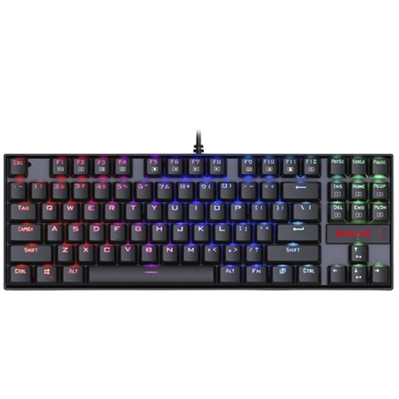 Clavier Gamer Mécanique Redragon RED Switch Noir (K552RGB-2) En Tunisie