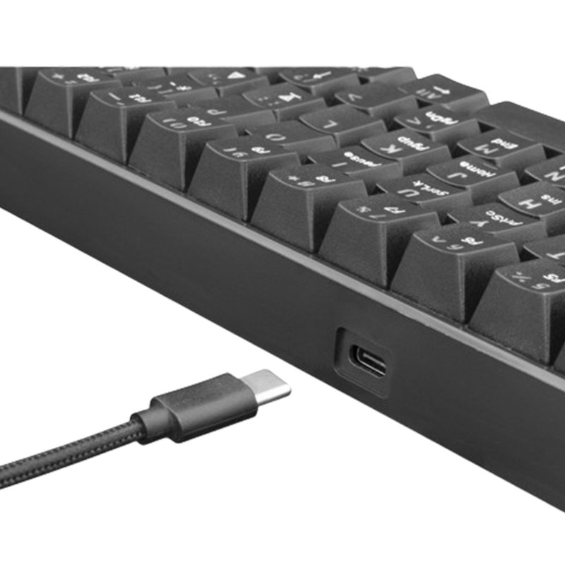 Clavier Gamer Mécanique White Shark Shinobi RGB Switch Rouge Noir En Tunisie