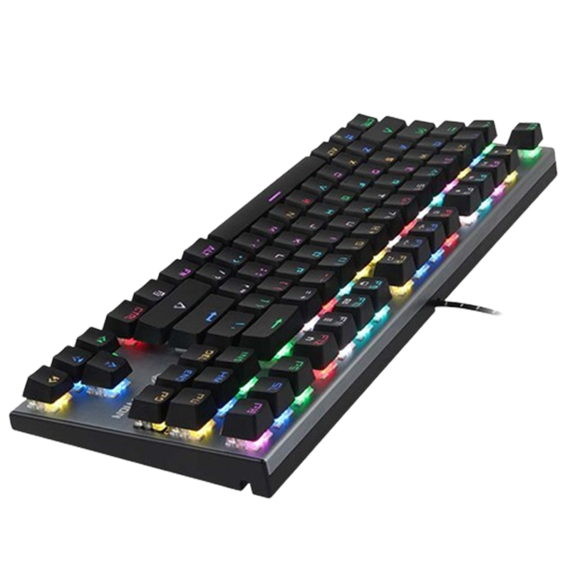 Clavier Gaming Mécanique Meetion Switch Bleu Rétroéclairé RGB (MT-MK04) En Tunisie