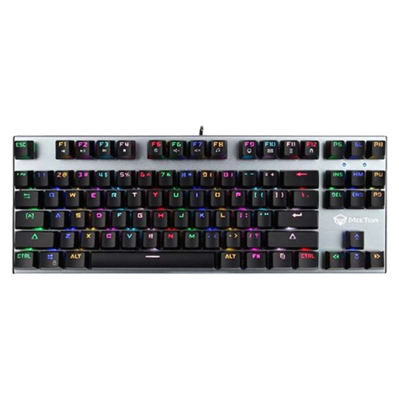 Clavier Gaming Mécanique Meetion Switch Bleu Rétroéclairé RGB (MT-MK04) En Tunisie Clavier Gaming Mécanique Meetion Switch Bleu Rétroéclairé RGB (MT-MK04) En Tunisie