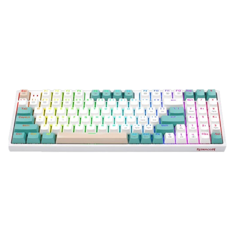 Clavier Gamer Mécanique Redragon Veigar Pro K643GWC RGB En Tunisie