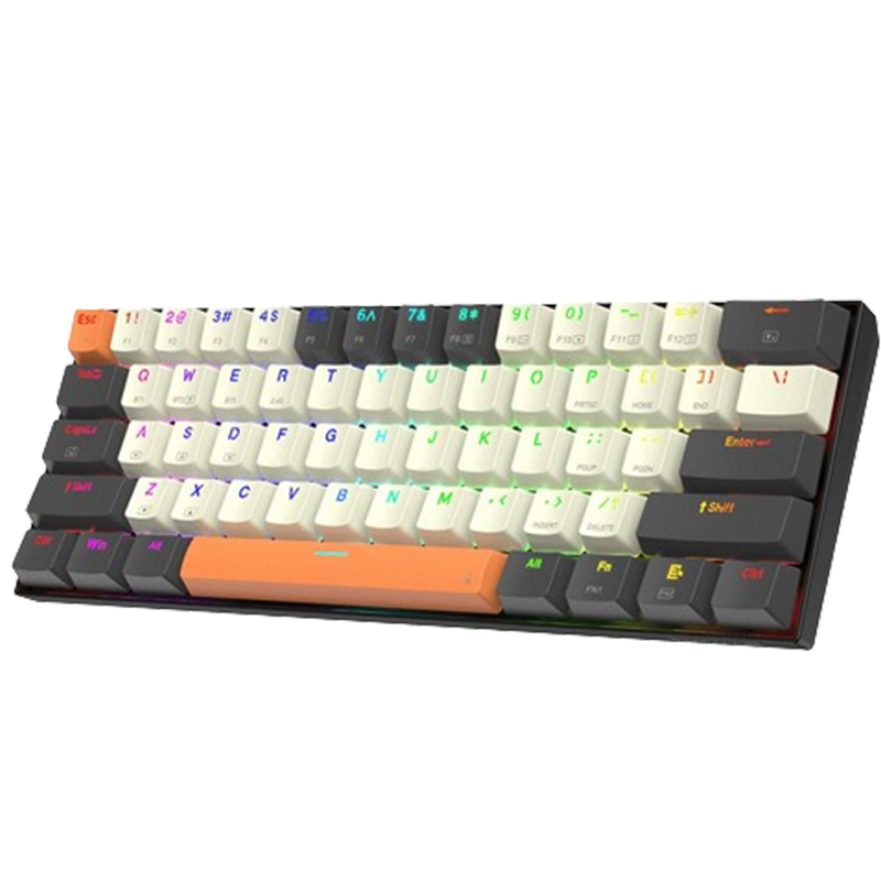 Clavier Gamer Mécanique Redragon Caraxes Pro K644 SE RGB Orange En Tunisie