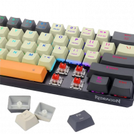 Clavier Gamer Mécanique Redragon Caraxes Pro K644 SE RGB Orange En Tunisie Clavier Gamer Mécanique Redragon Caraxes Pro K644 SE RGB Orange En Tunisie