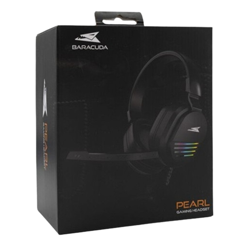 Micro Casque Gamer Baracuda Pearl BGH-011 Noir En Tunisie