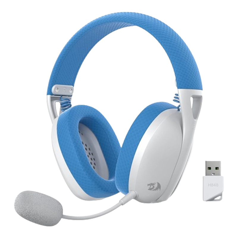 Micro Casque Redragon H848 Bluetooth Sans Fil Blue En Tunisie Micro Casque Redragon H848 Bluetooth Sans Fil Blue En Tunisie