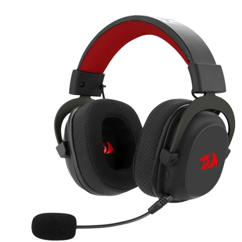 Micro Casque Sans Fil Redragon H510 Pro Bluetooth 5.2 Noir En Tunisie Micro Casque Sans Fil Redragon H510 Pro Bluetooth 5.2 Noir En Tunisie