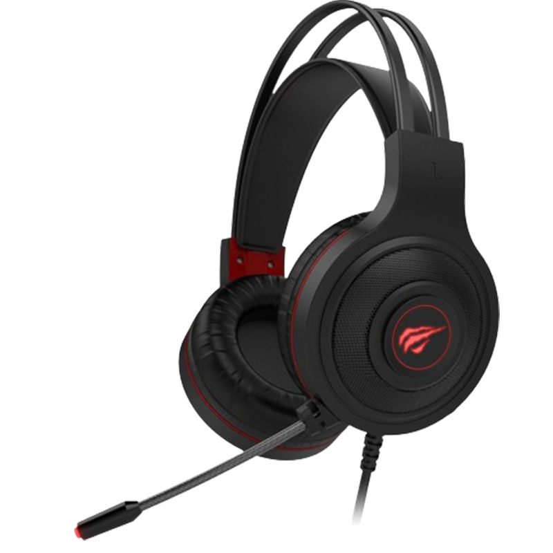 Micro Casque Gamer Havit HV-H2011D RGB - Led Rouge En Tunisie Micro Casque Gamer Havit HV-H2011D RGB - Led Rouge En Tunisie