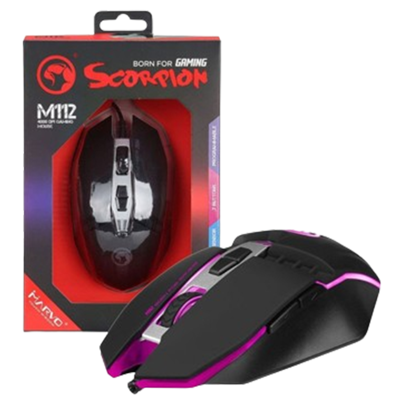 SOURIS GAMING MARVO M112 Scorpion En Tunisie