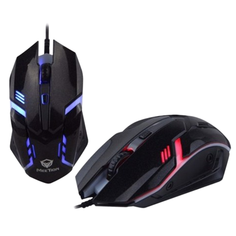 Souris Gaming Filaire Meetion M371 - Noir En Tunisie