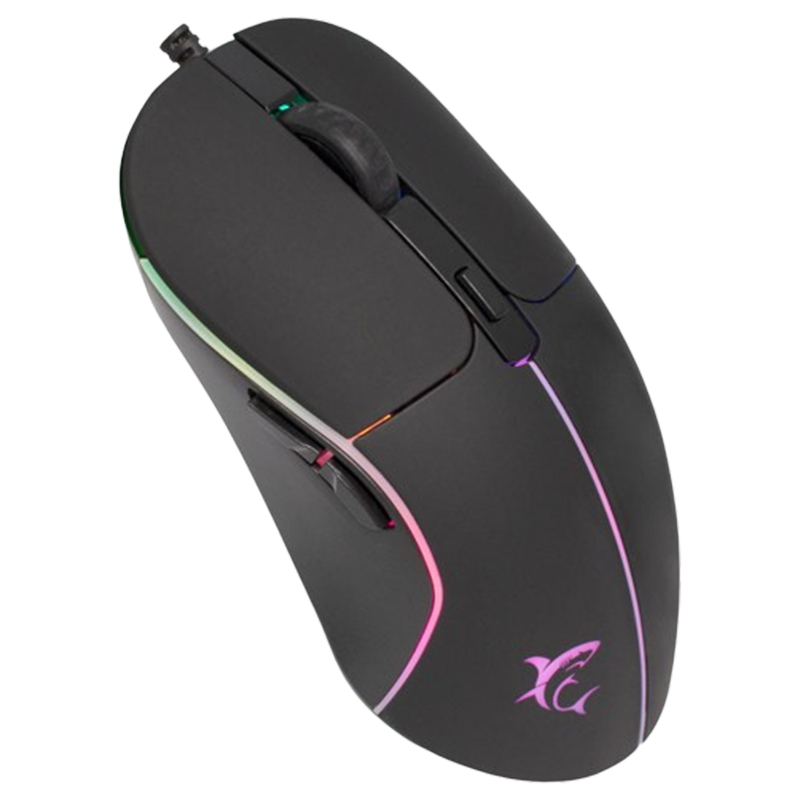 Souris Gamer White Shark Warlock GM-5010 RGB Noir En Tunisie