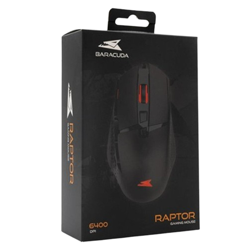 Souris Gamer Baracuda Raptor BGM-051 RGB Noir En Tunisie