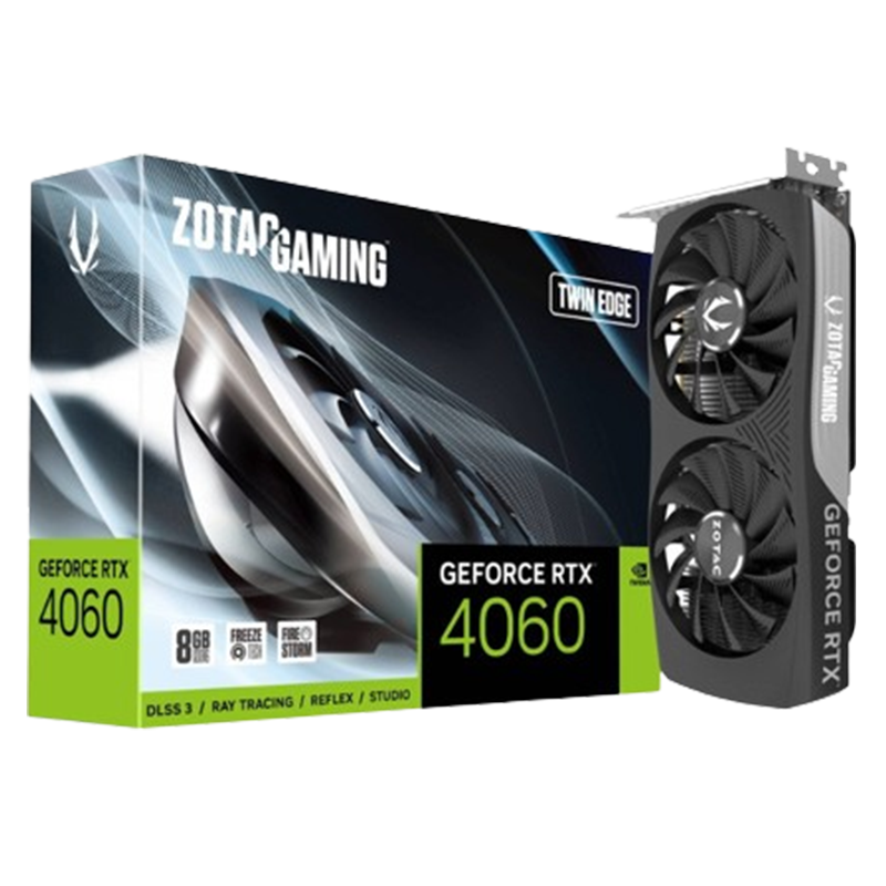 Carte Graphique Zotac Gaming GeForce RTX 4060 8 Go Twin Edge Noir En Tunisie Carte Graphique Zotac Gaming GeForce RTX 4060 8 Go Twin Edge Noir En Tunisie