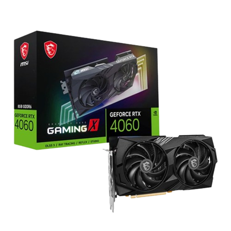 Carte Graphique Gamer MSI GeForce RTX 4060 Gaming X 8Go En Tunisie