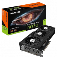 Carte graphique Gigabyte RTX 4070 WindForce 12Go GDDR6 3X Noir En Tunisie Carte graphique Gigabyte RTX 4070 WindForce 12Go GDDR6 3X Noir En Tunisie