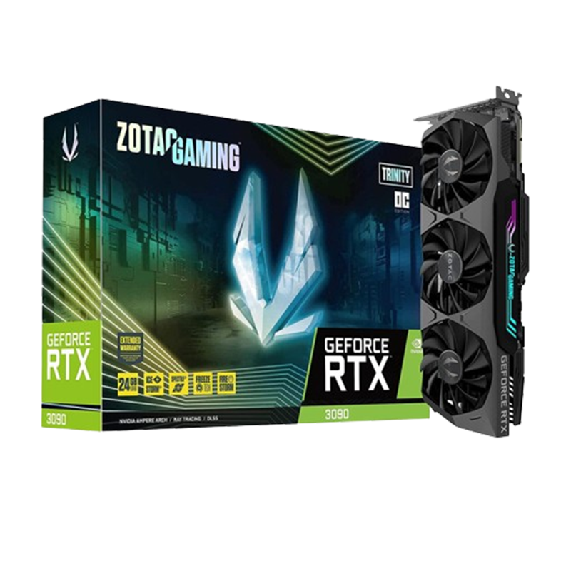 Carte Graphique Gaming Zotac Nvidia Geforce RTX 3090 Trinity OC 24Go En Tunisie