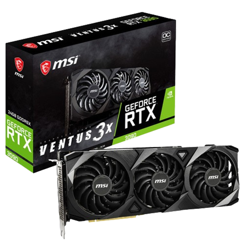 Carte Graphique MSI Nvidia Geforce RTX 3090 Ventus 24Go OC Noir En Tunisie Carte Graphique MSI Nvidia Geforce RTX 3090 Ventus 24Go OC Noir En Tunisie