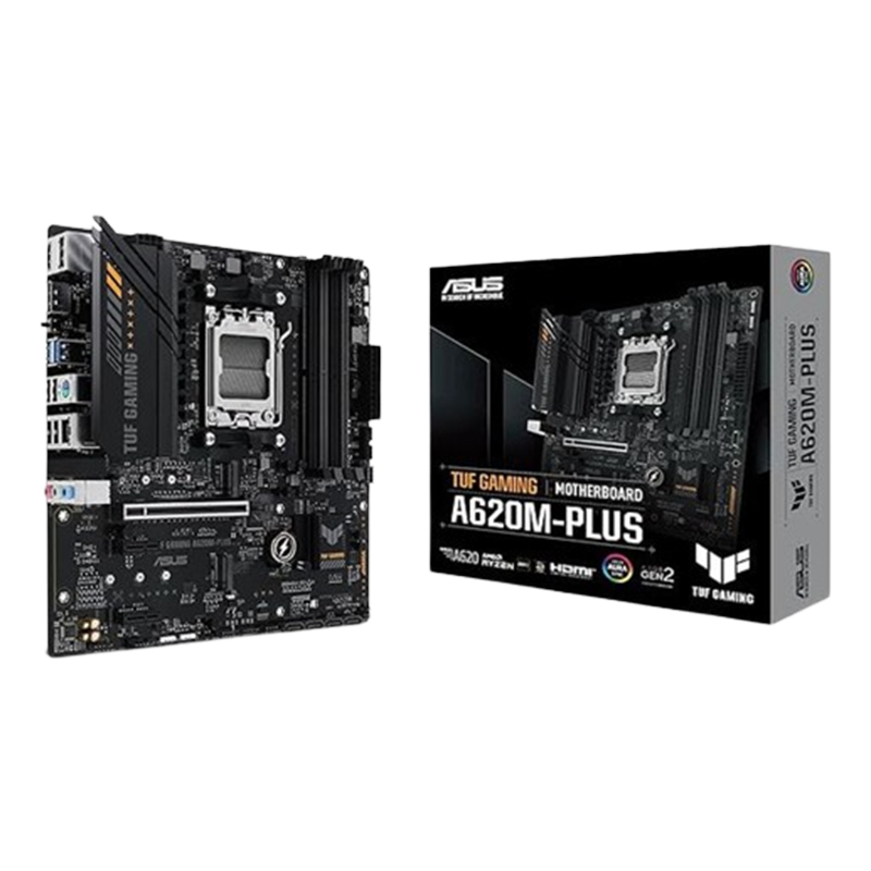 Carte Mère Asus Tuf Gaming A620M-PLUS DDR5 AMD AM5 En Tunisie Carte Mère Asus Tuf Gaming A620M-PLUS DDR5 AMD AM5 En Tunisie