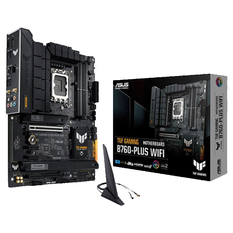 Carte Mère Asus TUF B760 Plus DDR4 Wifi LGA 1700 En Tunisie Carte Mère Asus TUF B760 Plus DDR4 Wifi LGA 1700 En Tunisie