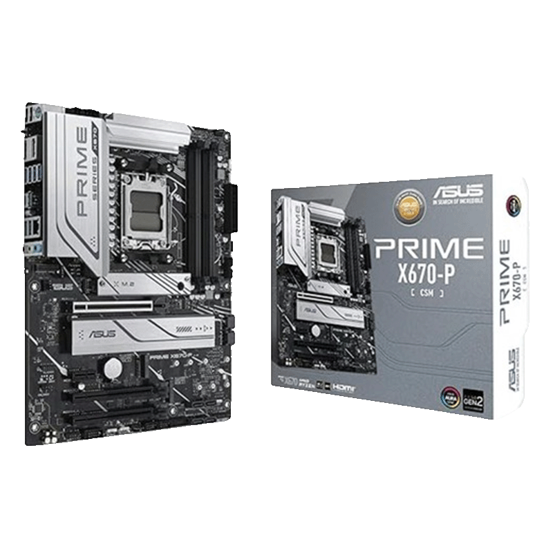 Carte Mère Asus Prime X670-P-CSM DDR5 AMD5 En Tunisie Carte Mère Asus Prime X670-P-CSM DDR5 AMD5 En Tunisie