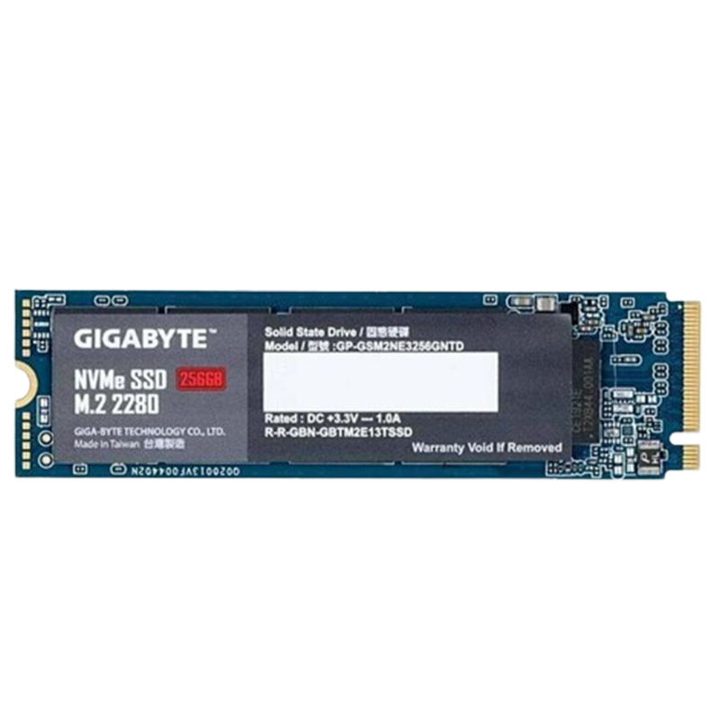 Disque Dur Interne Gigabyte 256Go SSD NVMe En Tunisie