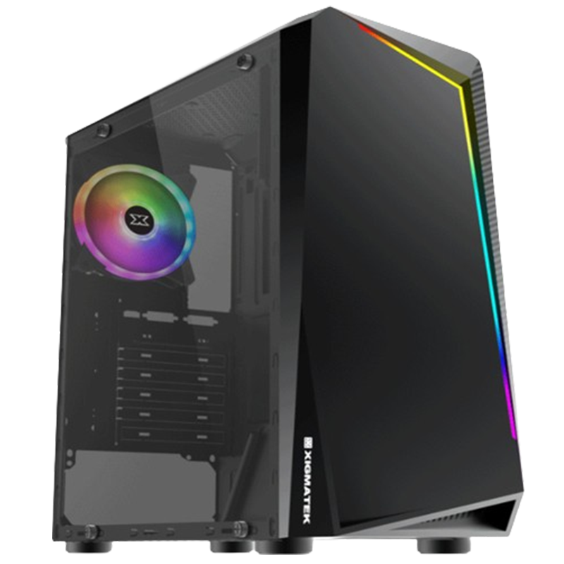 Boitier Gaming XIGMATEK Vortex EN46171 RGB - Noir En Tunisie Boitier Gaming XIGMATEK Vortex EN46171 RGB - Noir En Tunisie