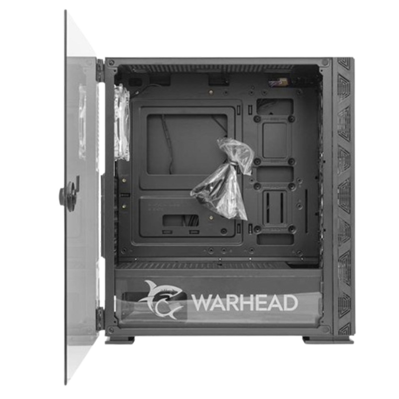 Boitier Gamer White Shark WARHEAD Noir RGB (GCC-2102) En Tunisie