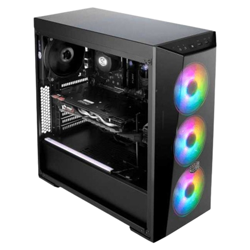 Boitier Pc Gamer Cooler Master Masterbox LITE 5 ARGB Noir En Tunisie
