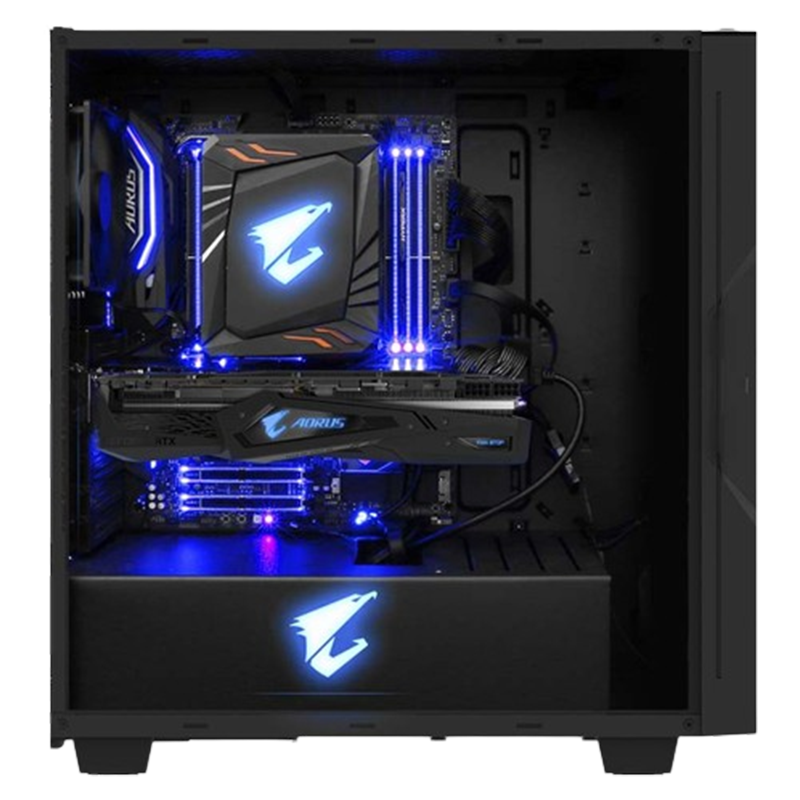 Boitier Gigabyte Aorus AC300G Glass EATX / ATX /micro ATX RGB En Tunisie