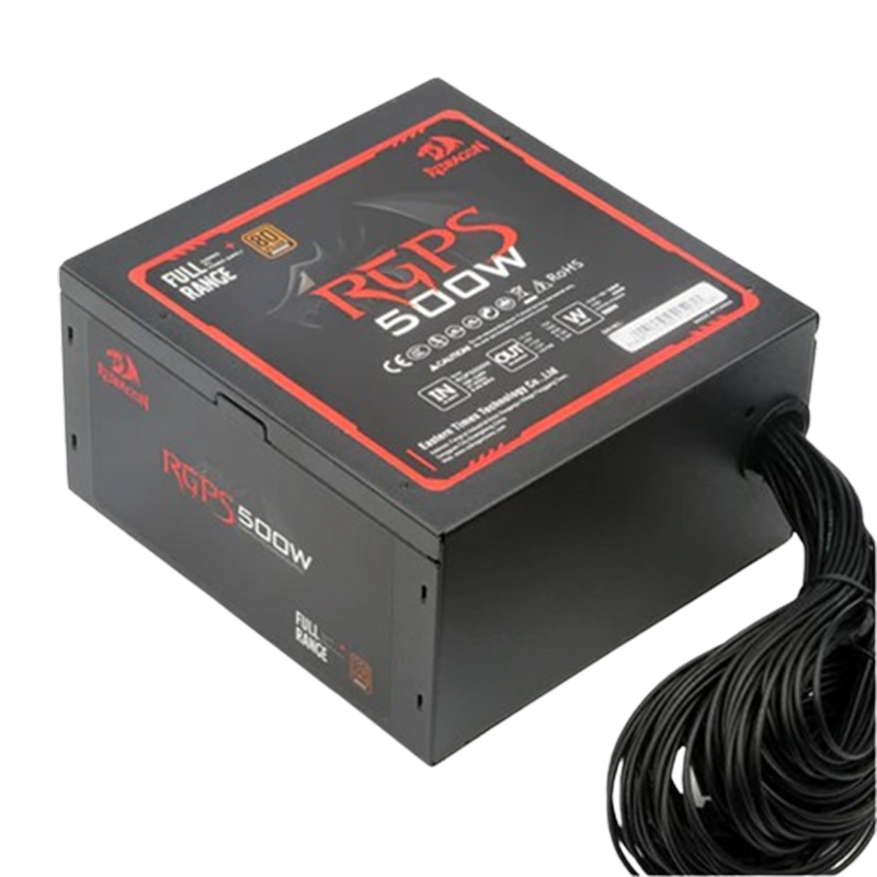 Bloc Alimentation Redragon RGPS GCPS001 500W Noir En Tunisie Bloc Alimentation Redragon RGPS GCPS001 500W Noir En Tunisie