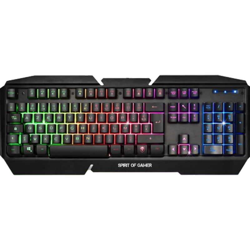 Pack Gaming Spirit Of Gamer 4En1 : Clavier + Souris + Casque + Tapis En Tunisie