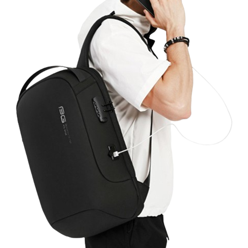 Sac À Dos Antivol Étanche Bange BG01 15.6" Noir En Tunisie