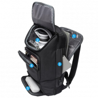 Sac à Dos Bange BG02 Pour Pc Portable 17.3" - Gris En Tunisie Sac à Dos Bange BG02 Pour Pc Portable 17.3" - Gris En Tunisie