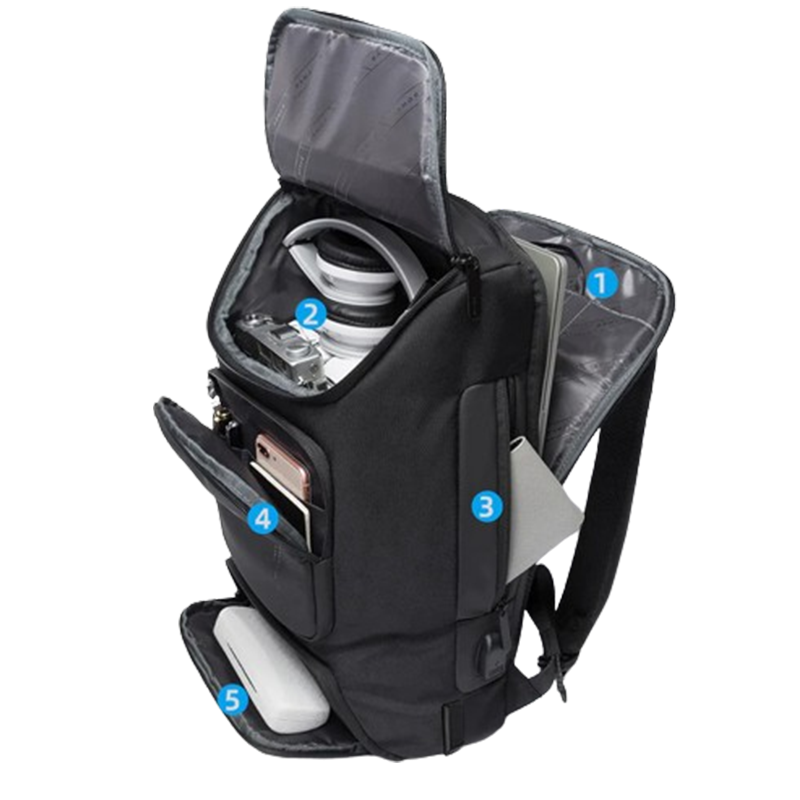 Sac à Dos Bange BG02 Pour Pc Portable 17.3" - Noir En Tunisie