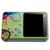 Console De Jeu G5 Pour Enfants 500 Jeux Vert & Gris En Tunisie