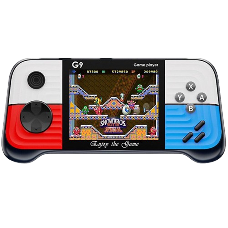 Console De Jeu G9 Pour Enfants 666 Jeux Bleu & Rouge En Tunisie Console De Jeu G9 Pour Enfants 666 Jeux Bleu & Rouge En Tunisie