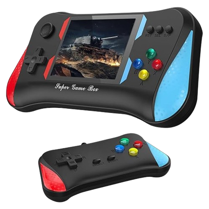 Console De Jeu Rétro Classique X7M Pour Enfants 500 Jeux Bleu & Rouge En Tunisie Console De Jeu Rétro Classique X7M Pour Enfants 500 Jeux Bleu & Rouge En Tunisie