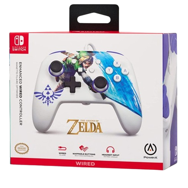 Manette Nintendo Switch Filaire The Legend Of Zelda En Tunisie