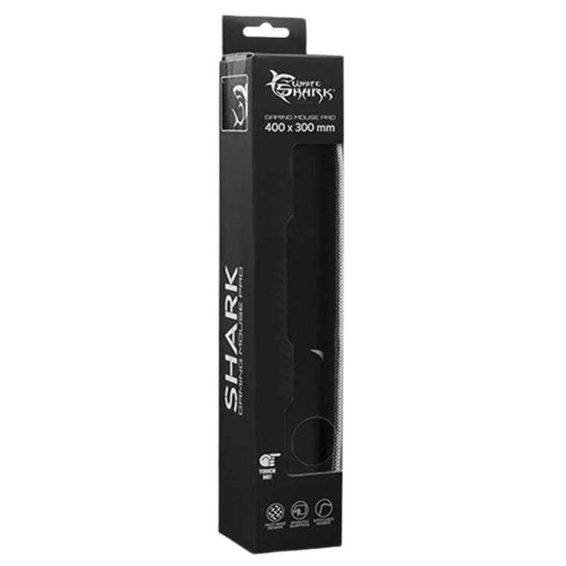 Tapis Souris Gamer White Shark MP-1966 Noir En Tunisie