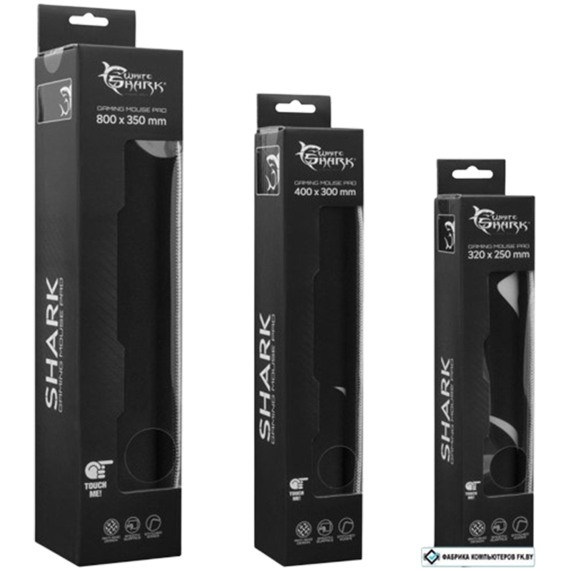Tapis Souris Gamer White Shark MP-1966 Noir En Tunisie