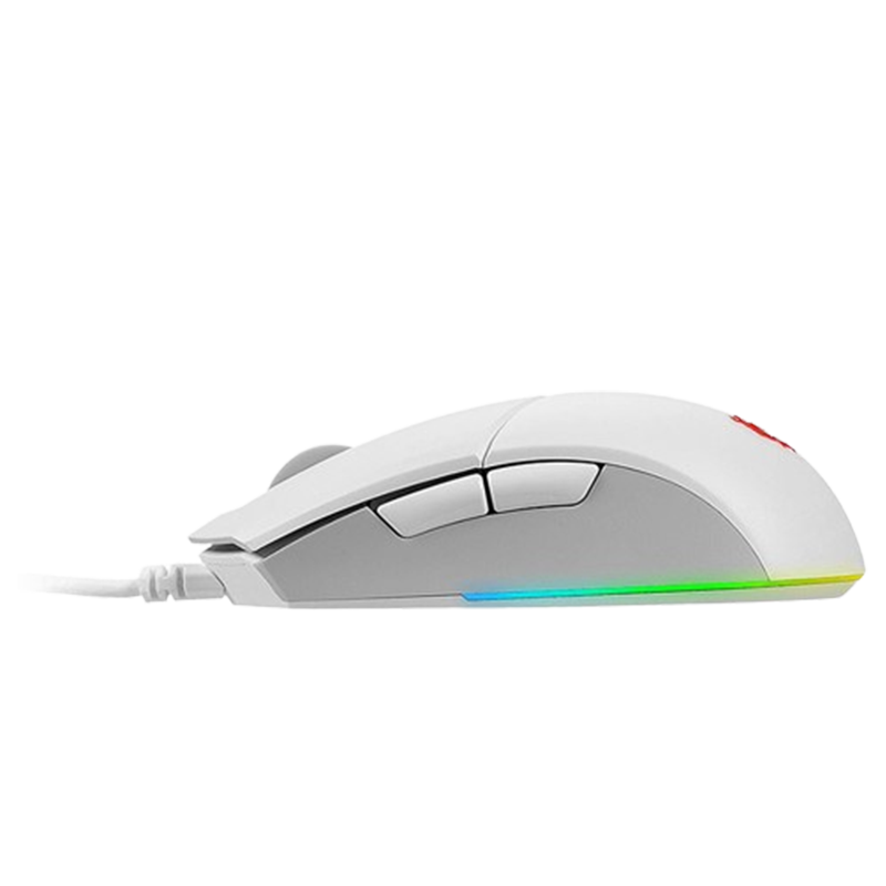 Souris Gaming MSI Clutch GM11 Blanc En Tunisie